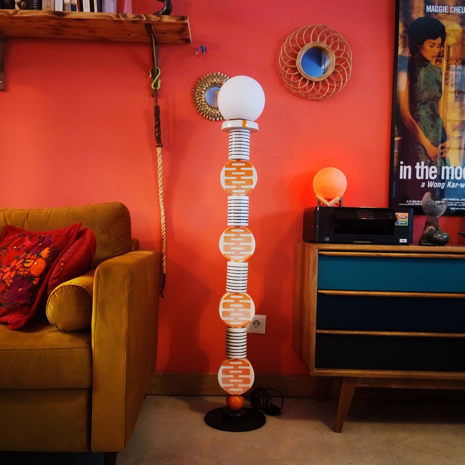 Lámpara de pie modular - Mid Century