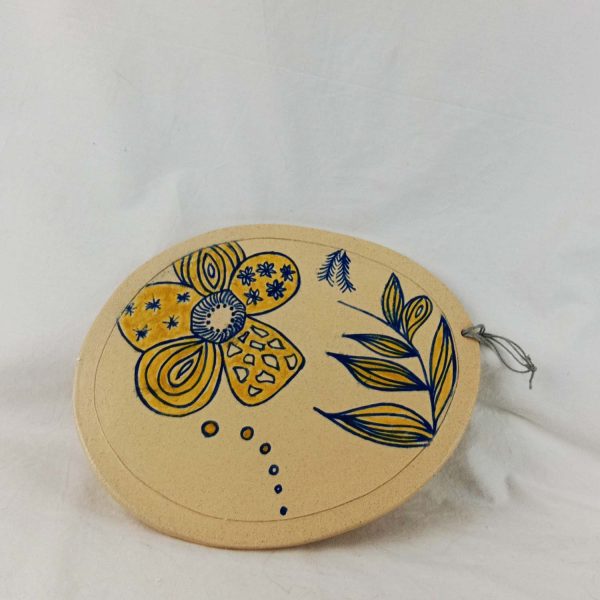 Tabla "Flor oriental" Amarilla - Imagen 2