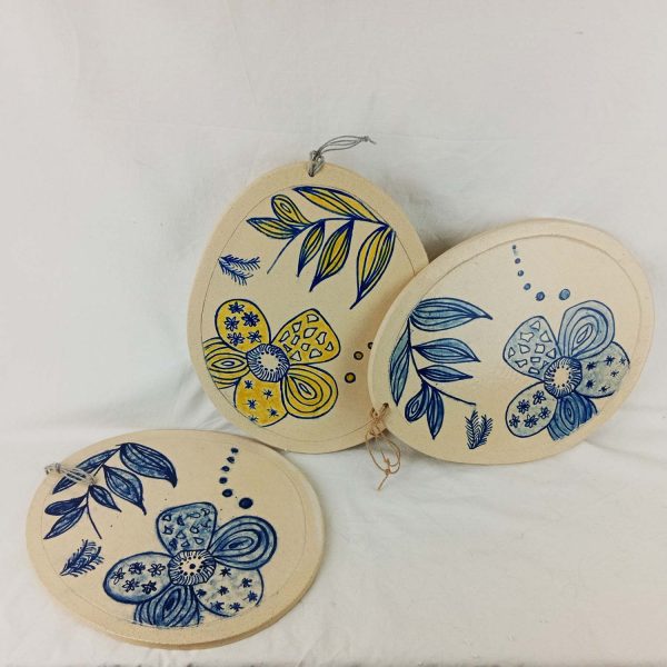 Tabla "Flor oriental" Azul - Imagen 4