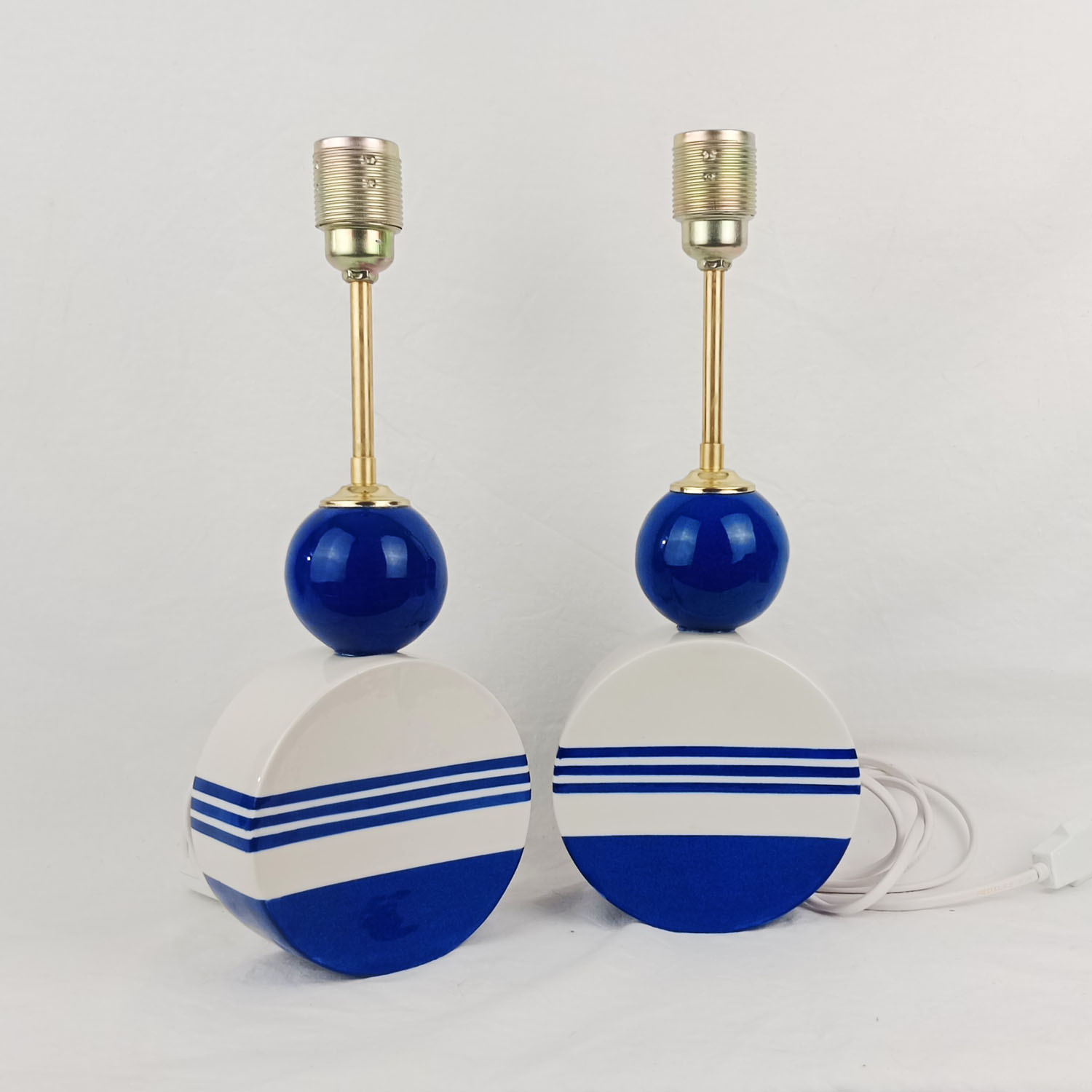 Serie "Stripes" Nº 1 Azul cobalto