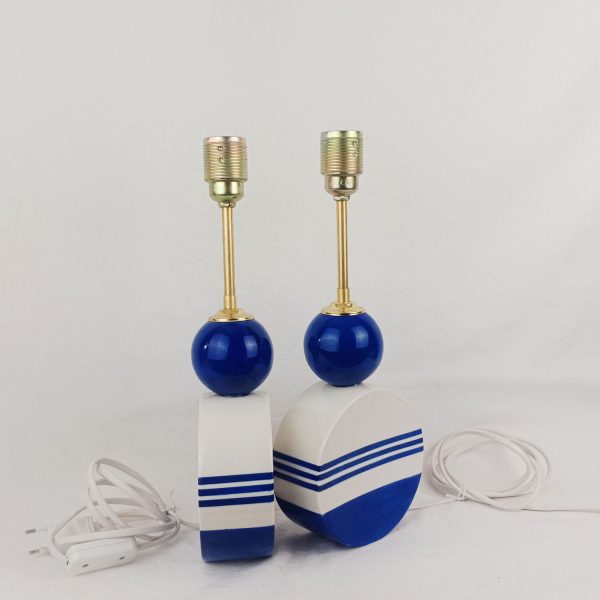 Serie "Stripes" Nº 1 Azul cobalto - Imagen 2
