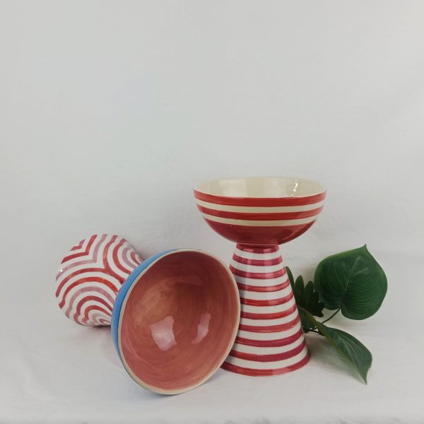 Cesta frutero "Stripes" Rojo - Imagen 4