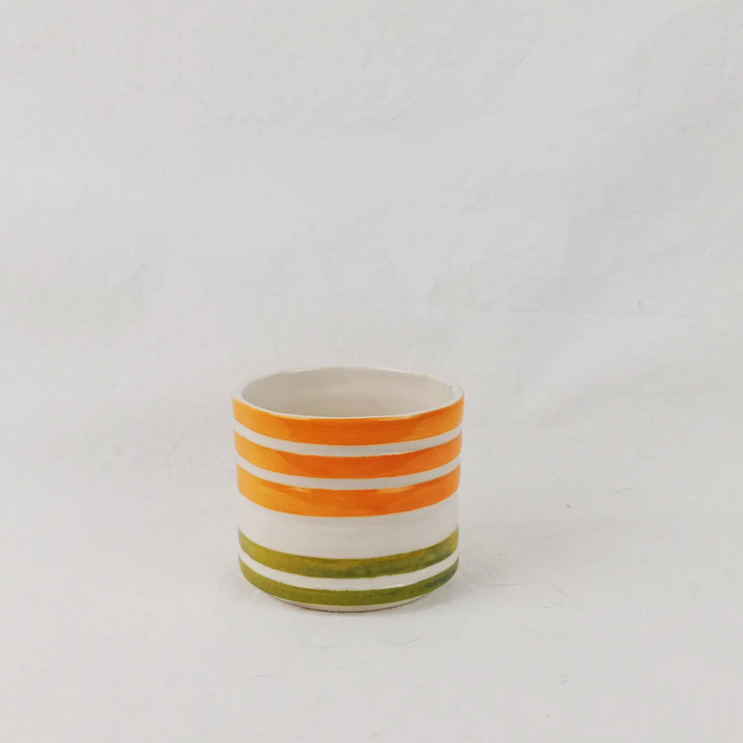 Vaso verde hierba- yema